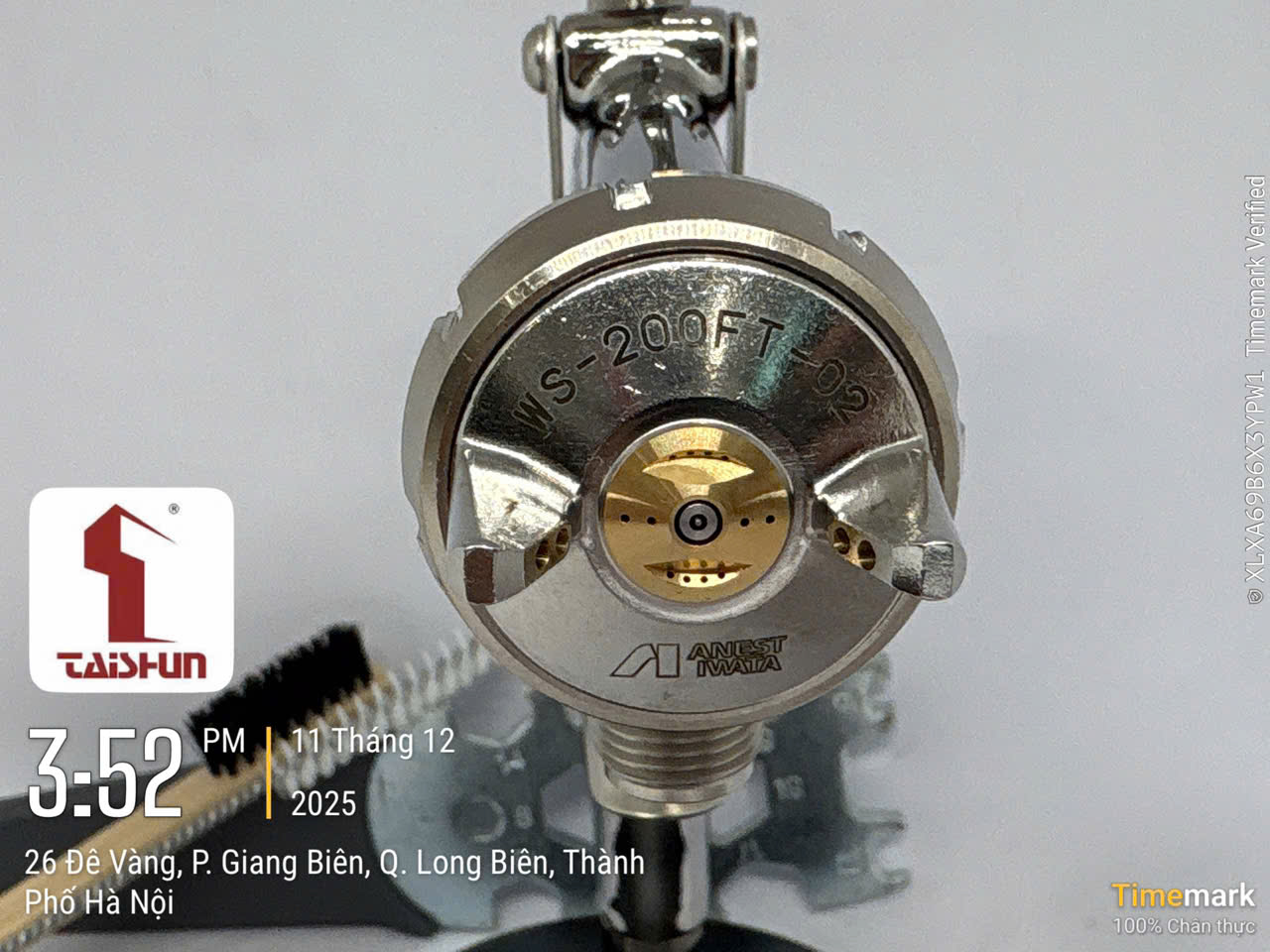 Súng phun sơn lớn dòng WS-200 12 lỗ khí xé sơn WS200&nbsp;